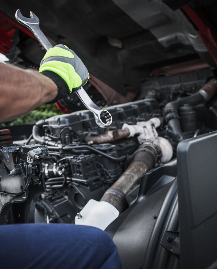 Mobile truck repair